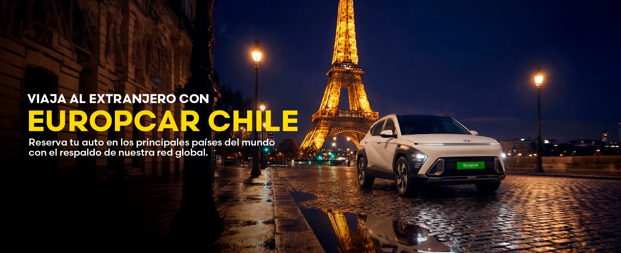Viaja al extranjero con Europcar Chile